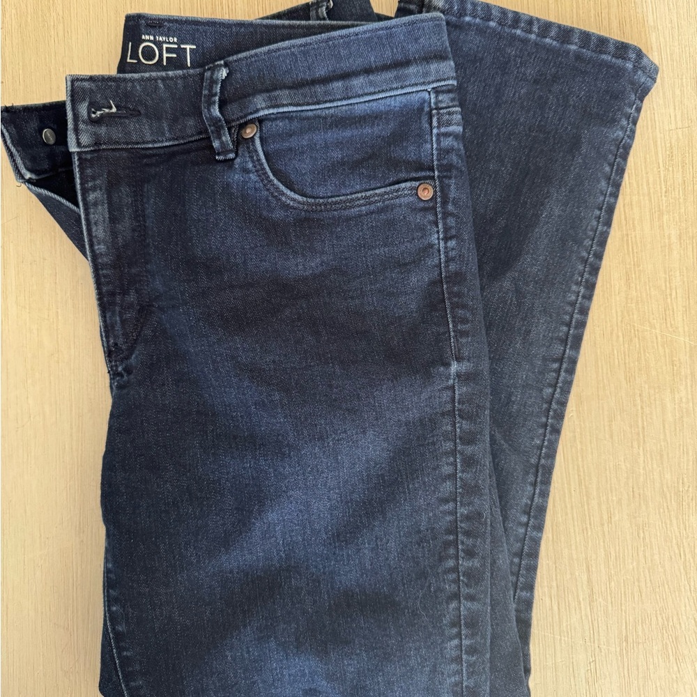 Loft - Modern Kick Crop Jeans